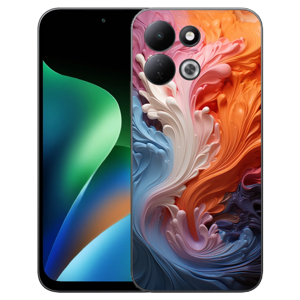 Gélový kryt mmCase na Xiaomi Redmi 17 4G/5G - abstraktný motív 8
