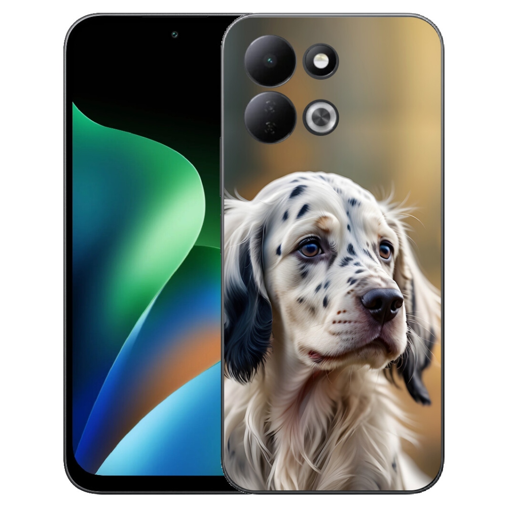 Gélový kryt mmCase na Xiaomi Redmi 17 4G/5G - anglický seter