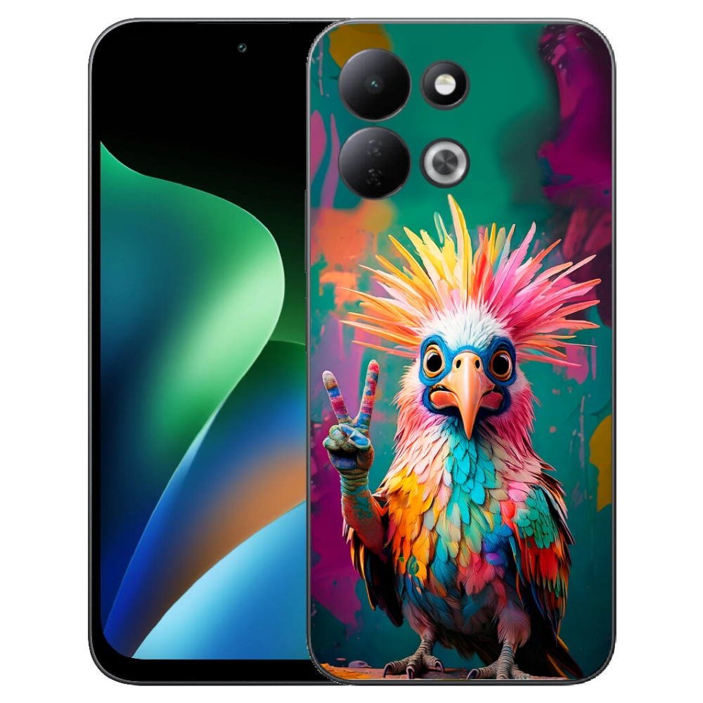 Gélový kryt mmCase na Xiaomi Redmi 17 4G/5G - farebný rebel