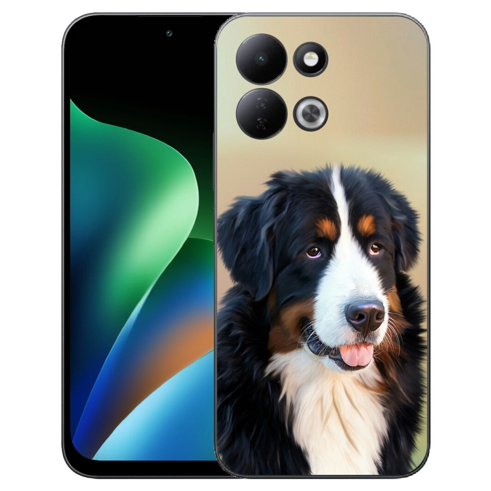 Gélový kryt mmCase na Xiaomi Redmi 17 4G/5G - bernský salašnícky pes