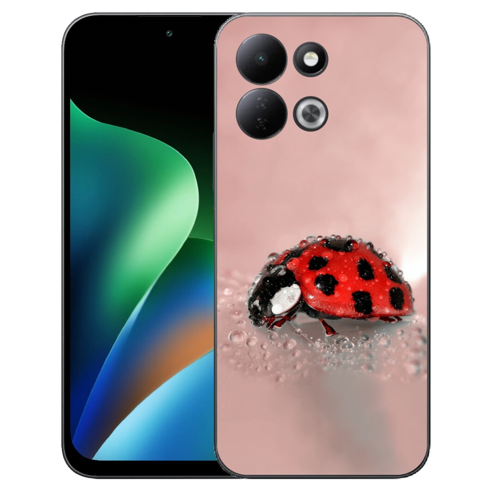 Gélový kryt mmCase na Xiaomi Redmi 17 4G/5G - lienka