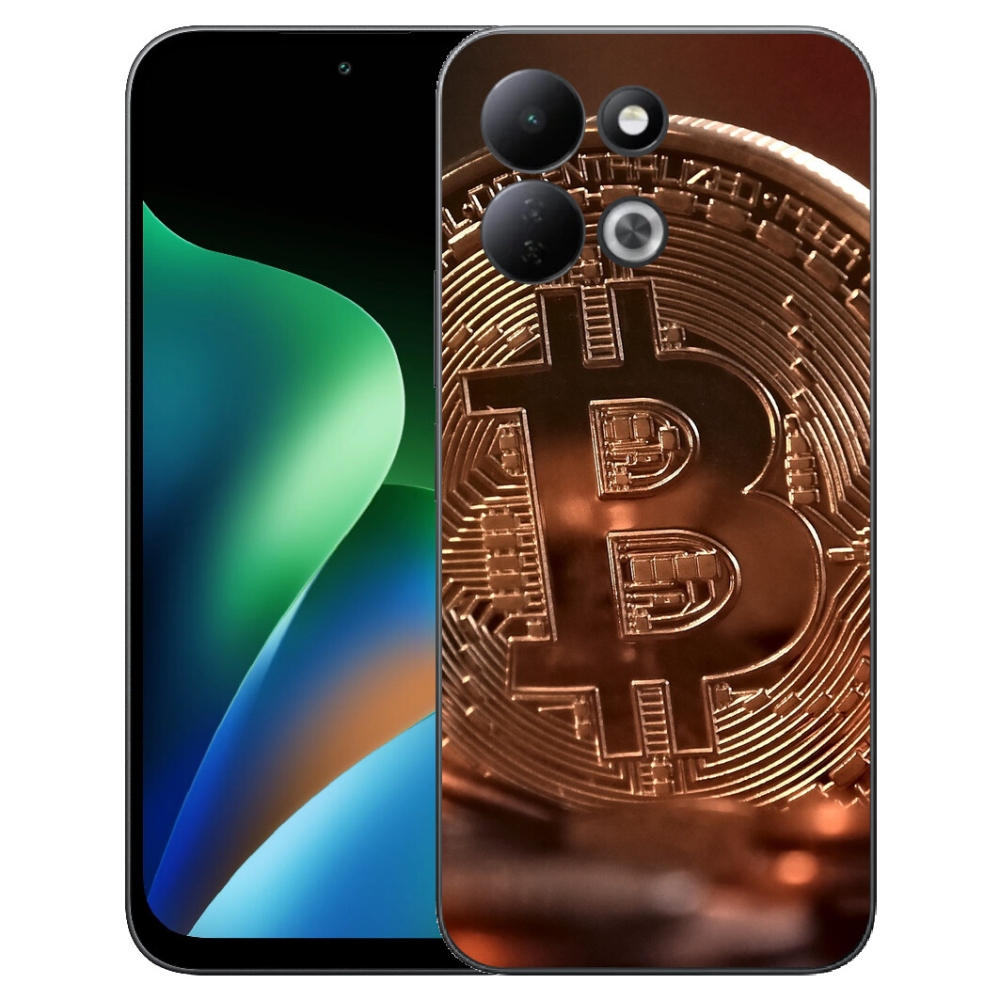 Gélový kryt mmCase na Xiaomi Redmi 17 4G/5G - bitcoin