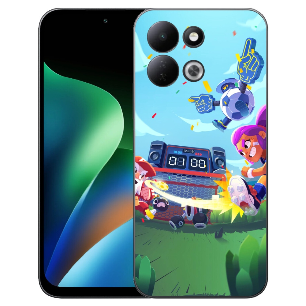 Gélový kryt mmCase na Xiaomi Redmi 17 4G/5G - brawl stars 1