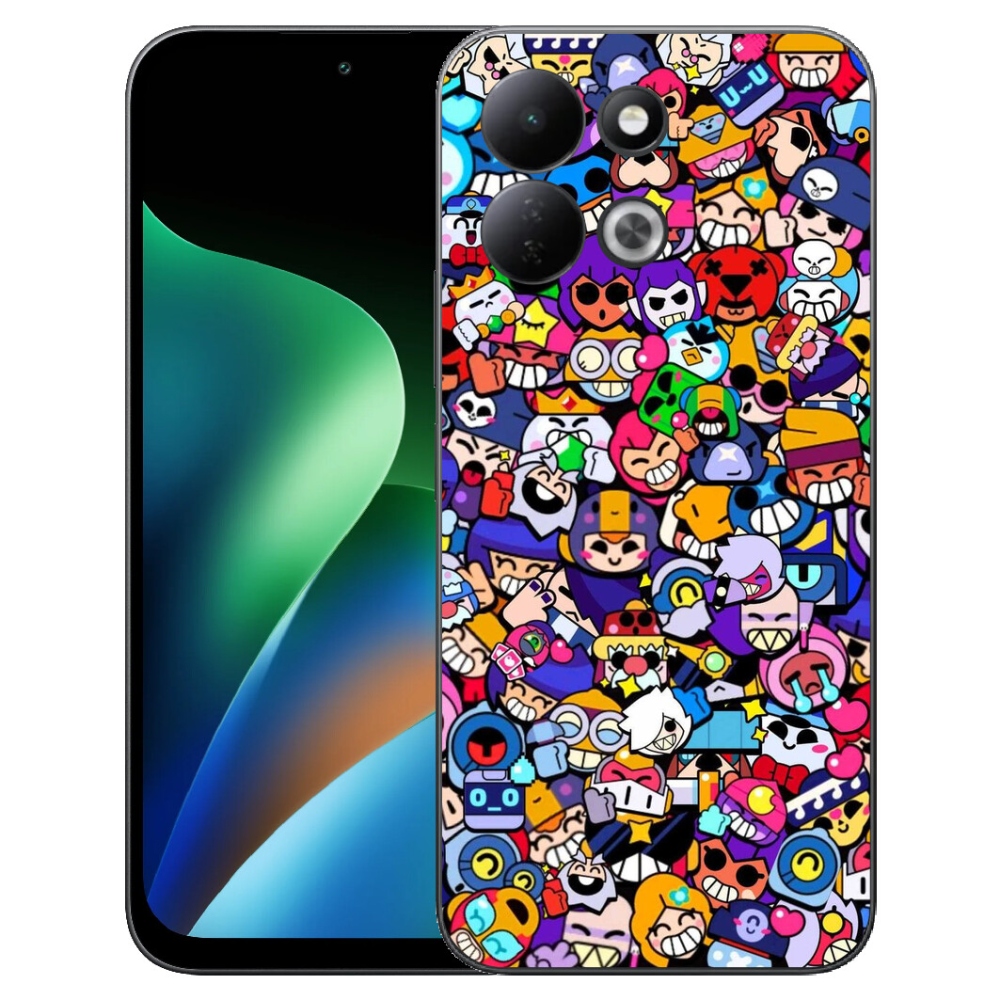 Gélový kryt mmCase na Xiaomi Redmi 17 4G/5G - brawl stars 2