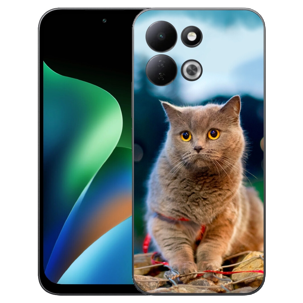 Gélový kryt mmCase na Xiaomi Redmi 17 4G/5G - britská modrá 2
