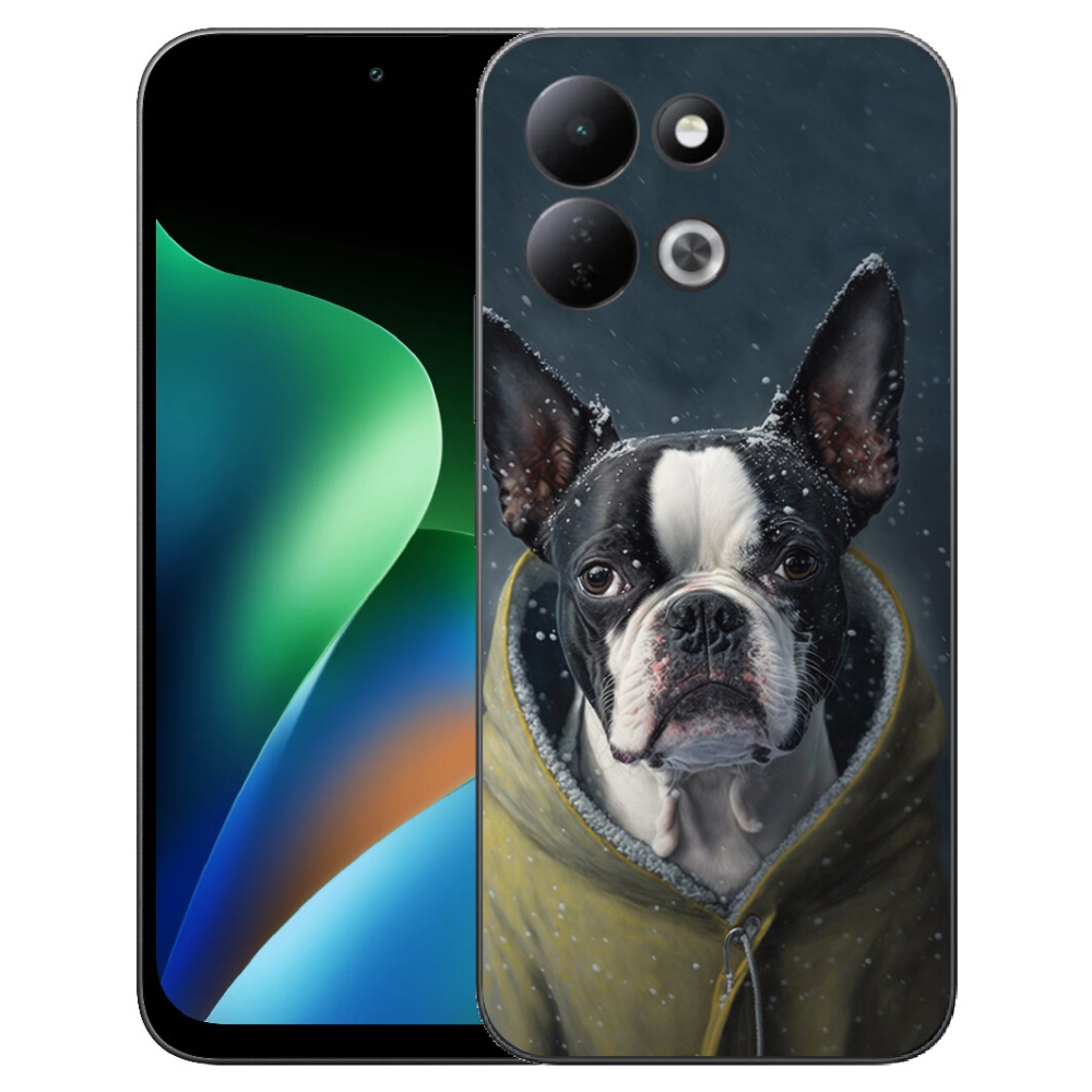 Gélový kryt mmCase na Xiaomi Redmi 17 4G/5G - buldoček
