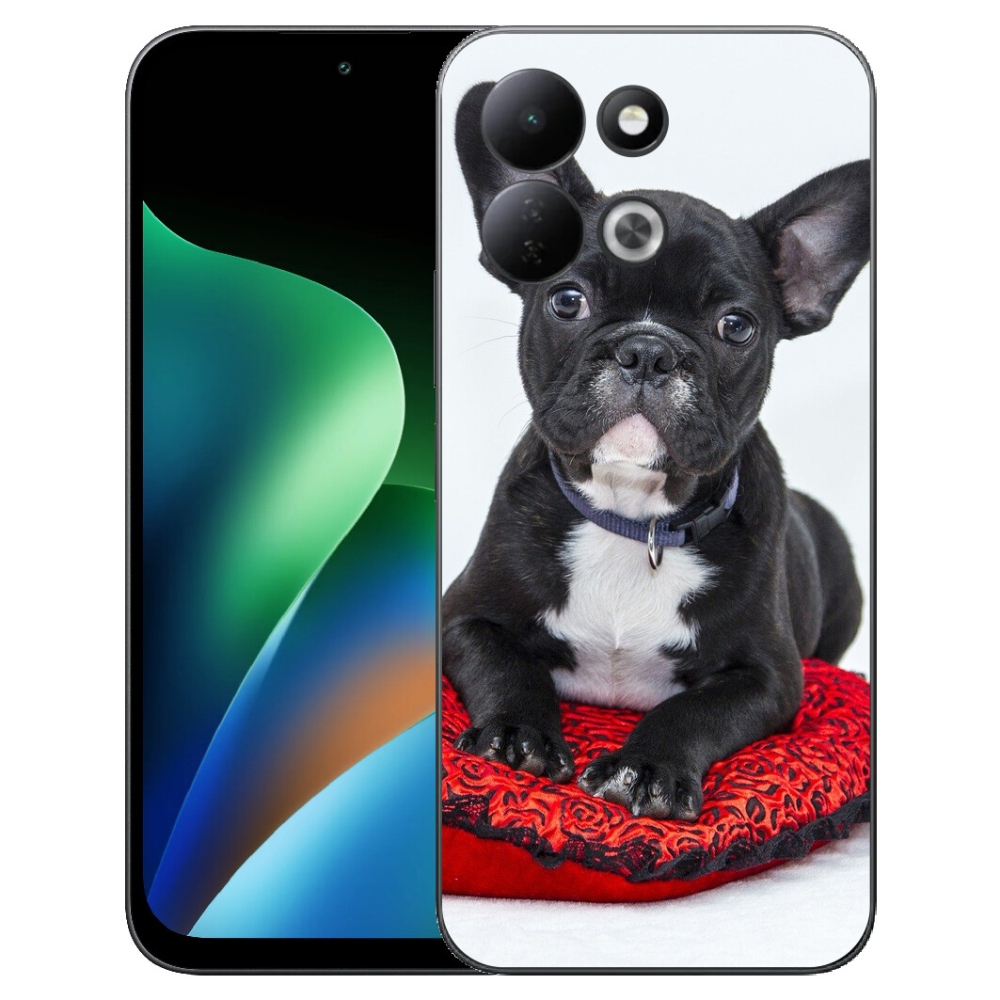 Gélový kryt mmCase na Xiaomi Redmi 17 4G/5G - buldog