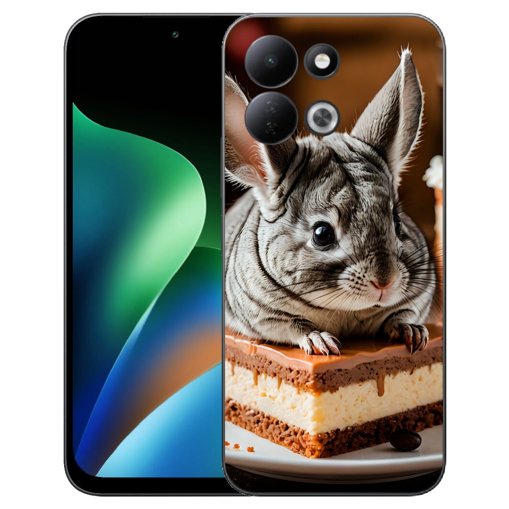Gélový kryt mmCase na Xiaomi Redmi 17 4G/5G - činčila