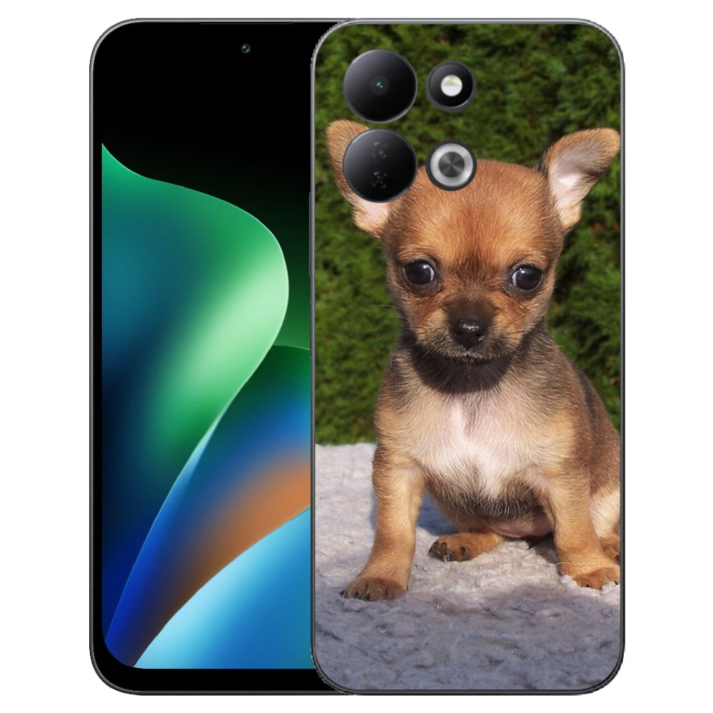 Gélový kryt mmCase na Xiaomi Redmi 17 4G/5G - čivava 3