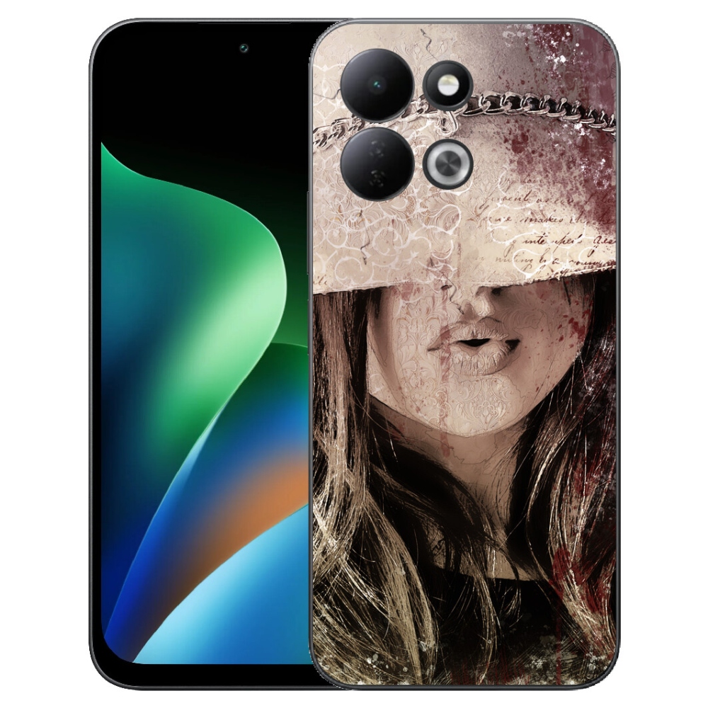 Gélový kryt mmCase na Xiaomi Redmi 17 4G/5G - dievča