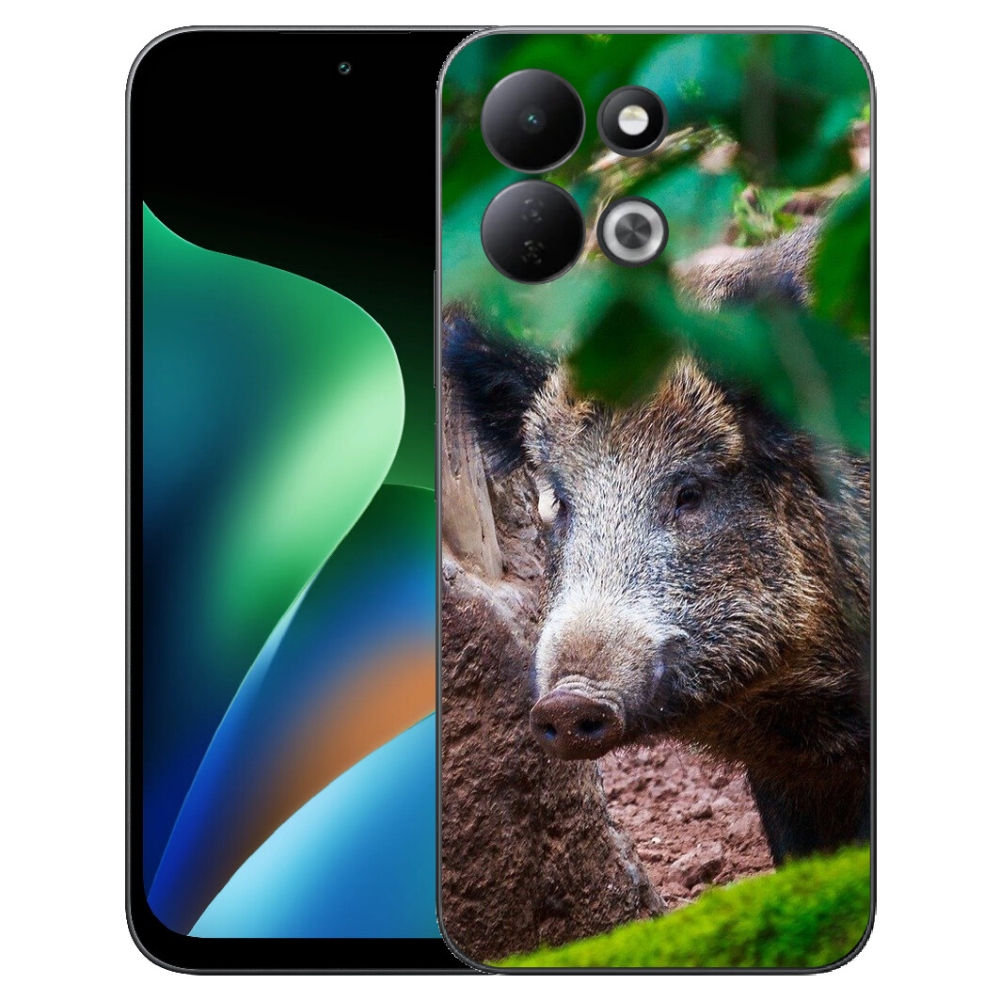 Gélový kryt mmCase na Xiaomi Redmi 17 4G/5G - divoké prasa