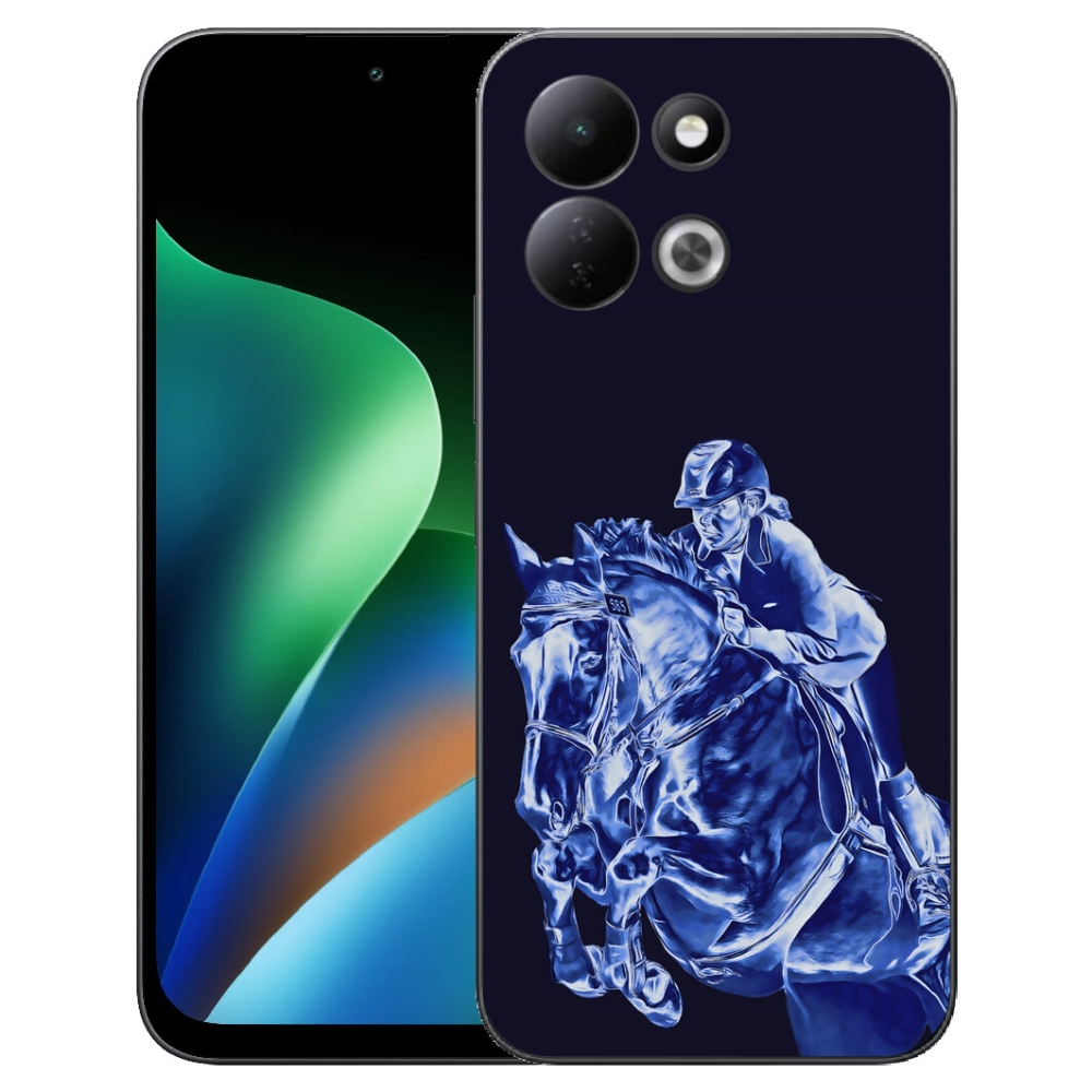 Gélový kryt mmCase na Xiaomi Redmi 17 4G/5G - dostihový kôň