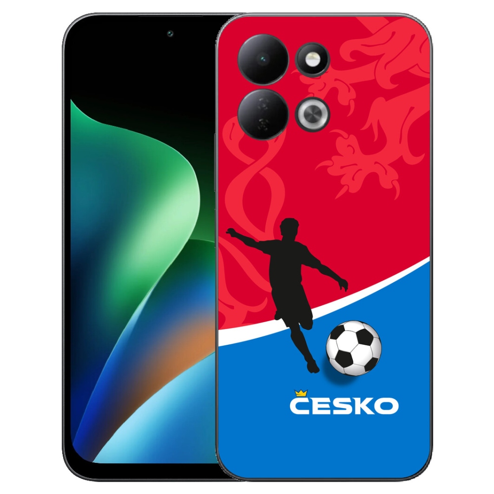 Gélový kryt mmCase na Xiaomi Redmi 17 4G/5G - futbal Česko