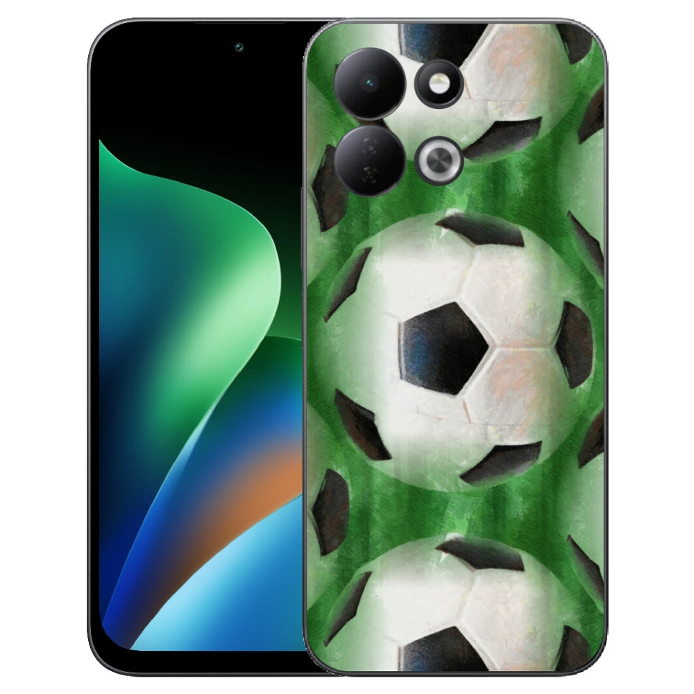 Gélový kryt mmCase na Xiaomi Redmi 17 4G/5G - futbalová lopta