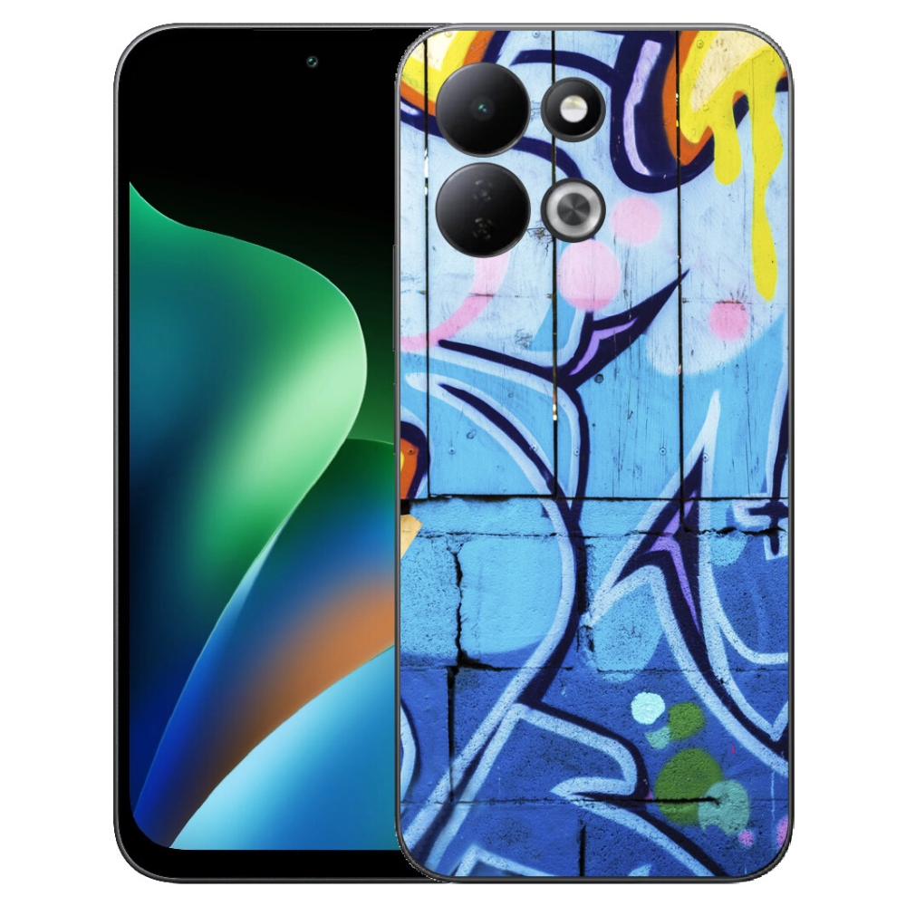 Gélový kryt mmCase na Xiaomi Redmi 17 4G/5G - graffiti