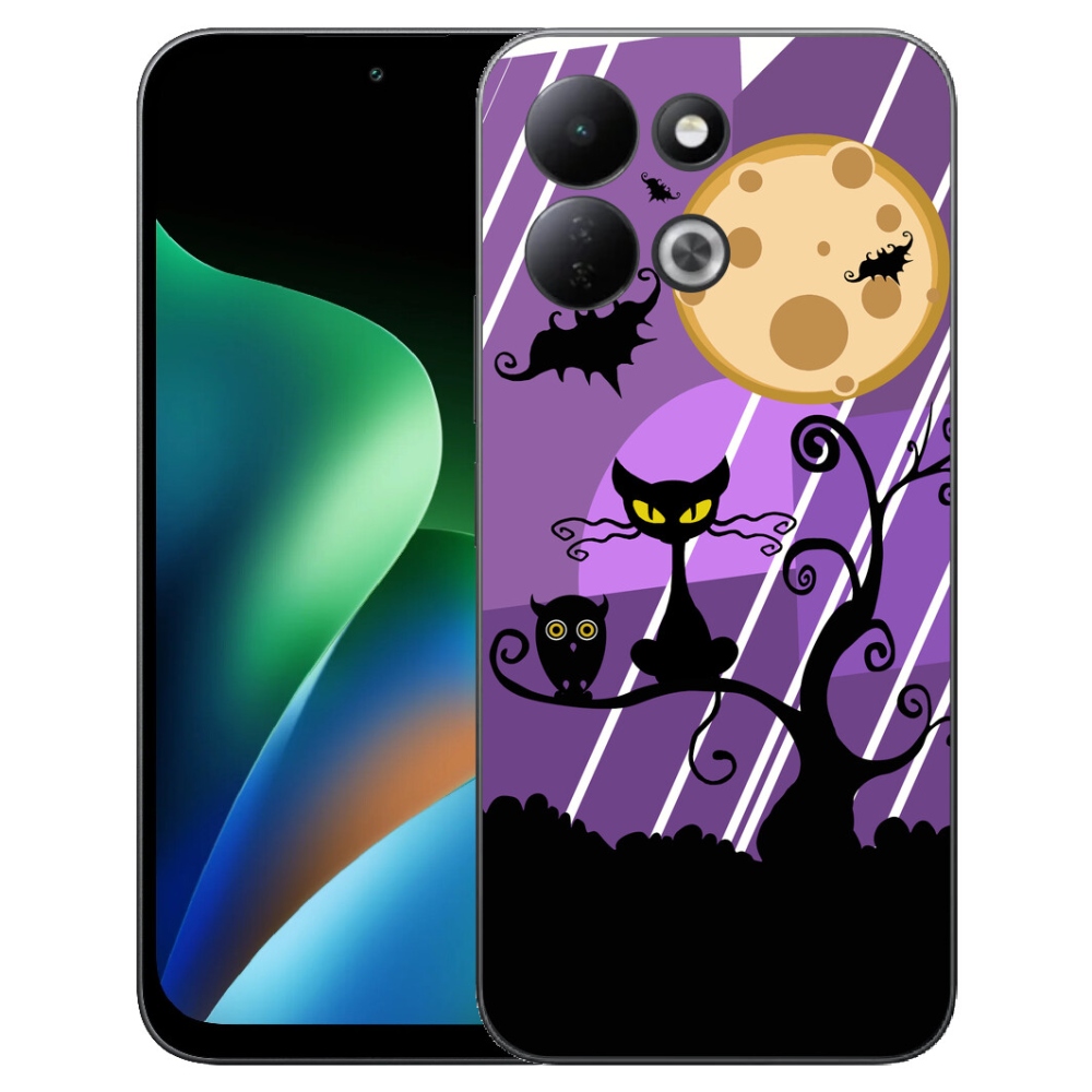Gélový kryt mmCase na Xiaomi Redmi 17 4G/5G - halloween