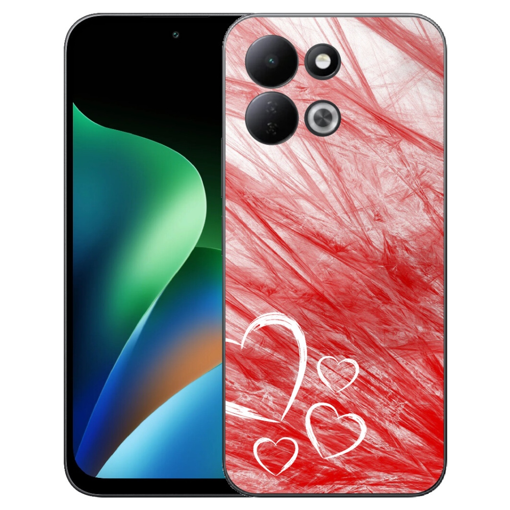 Gélový kryt mmCase na Xiaomi Redmi 17 4G/5G - heart