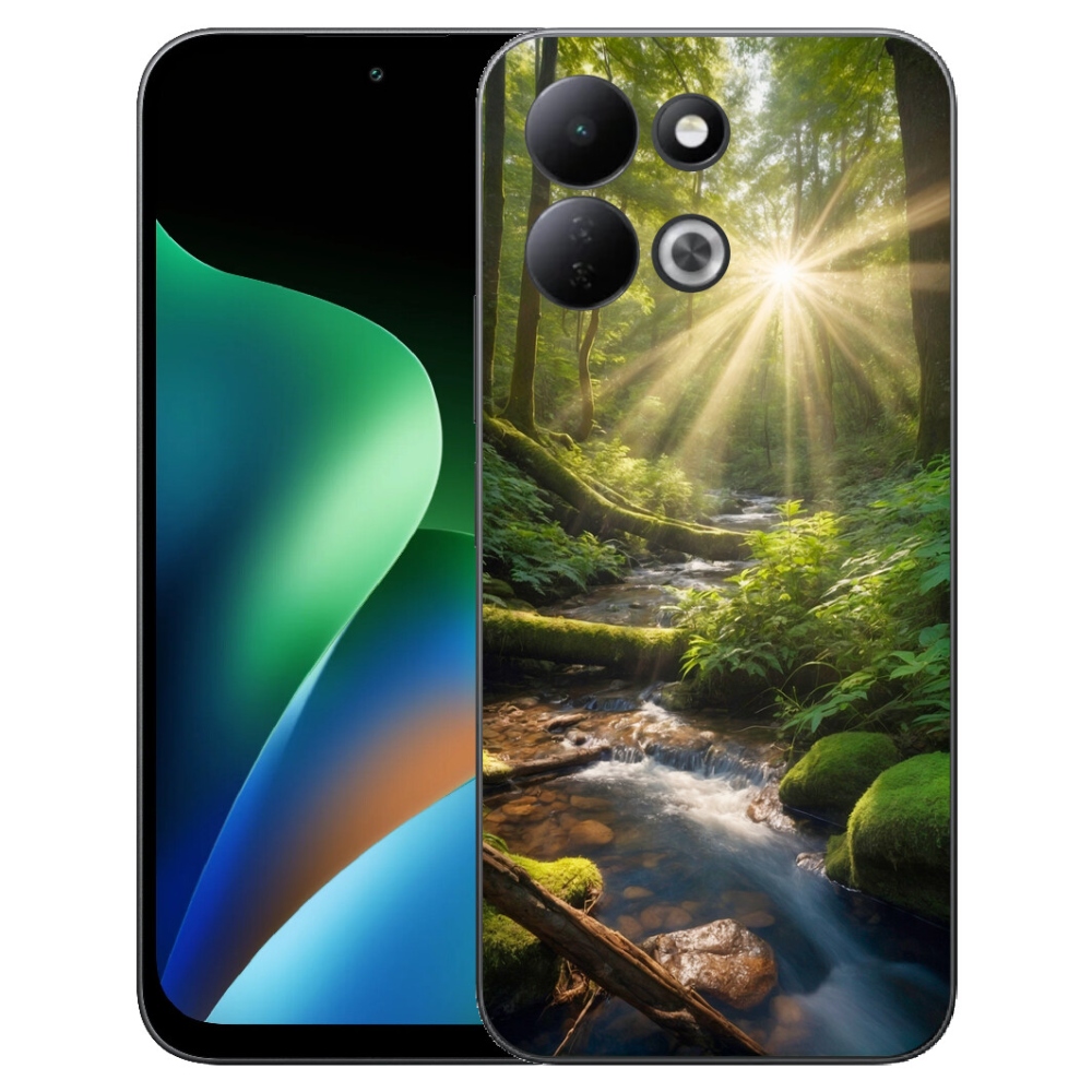 Gélový kryt mmCase na Xiaomi Redmi 17 4G/5G - hlbina lesa