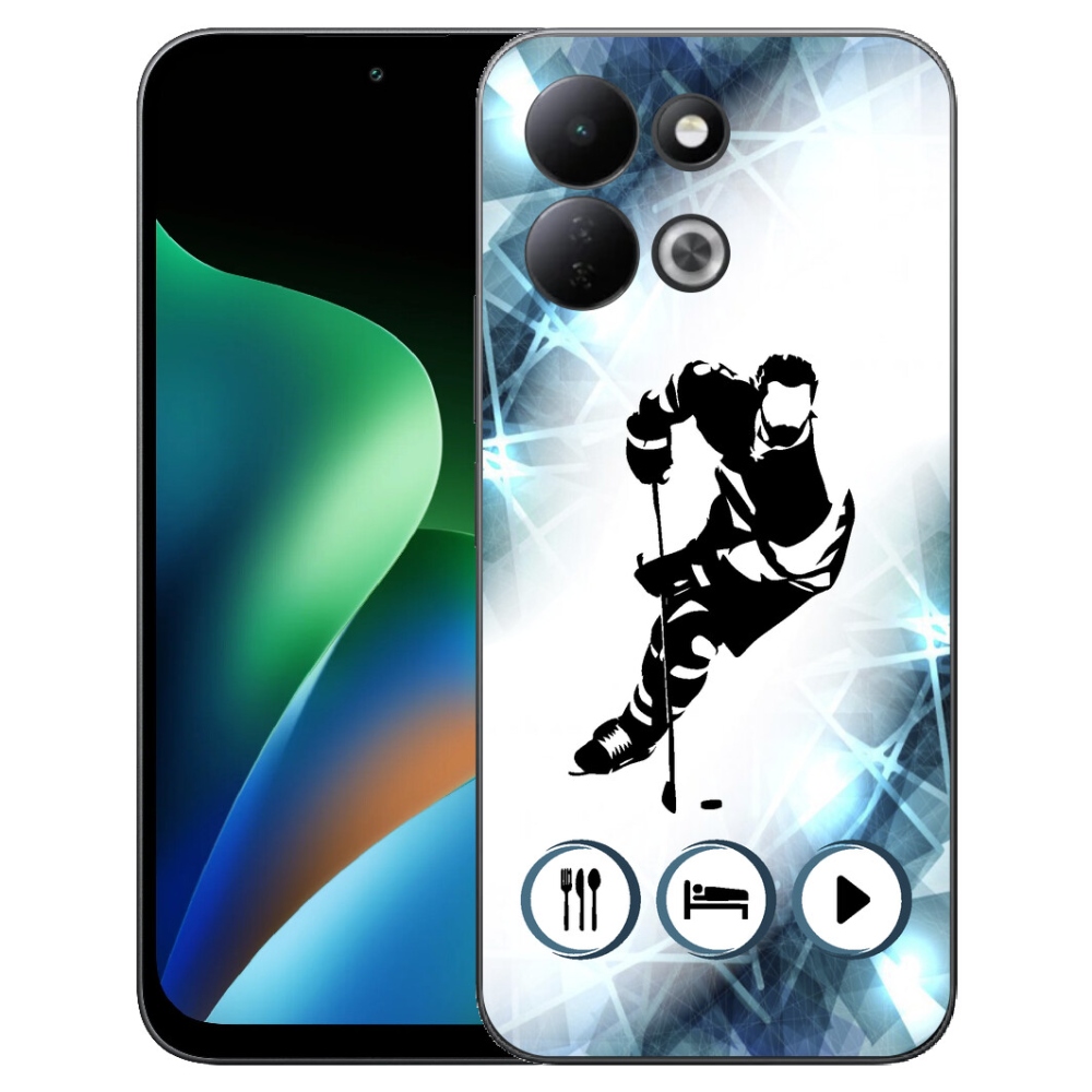 Gélový kryt mmCase na Xiaomi Redmi 17 4G/5G - hokej 1