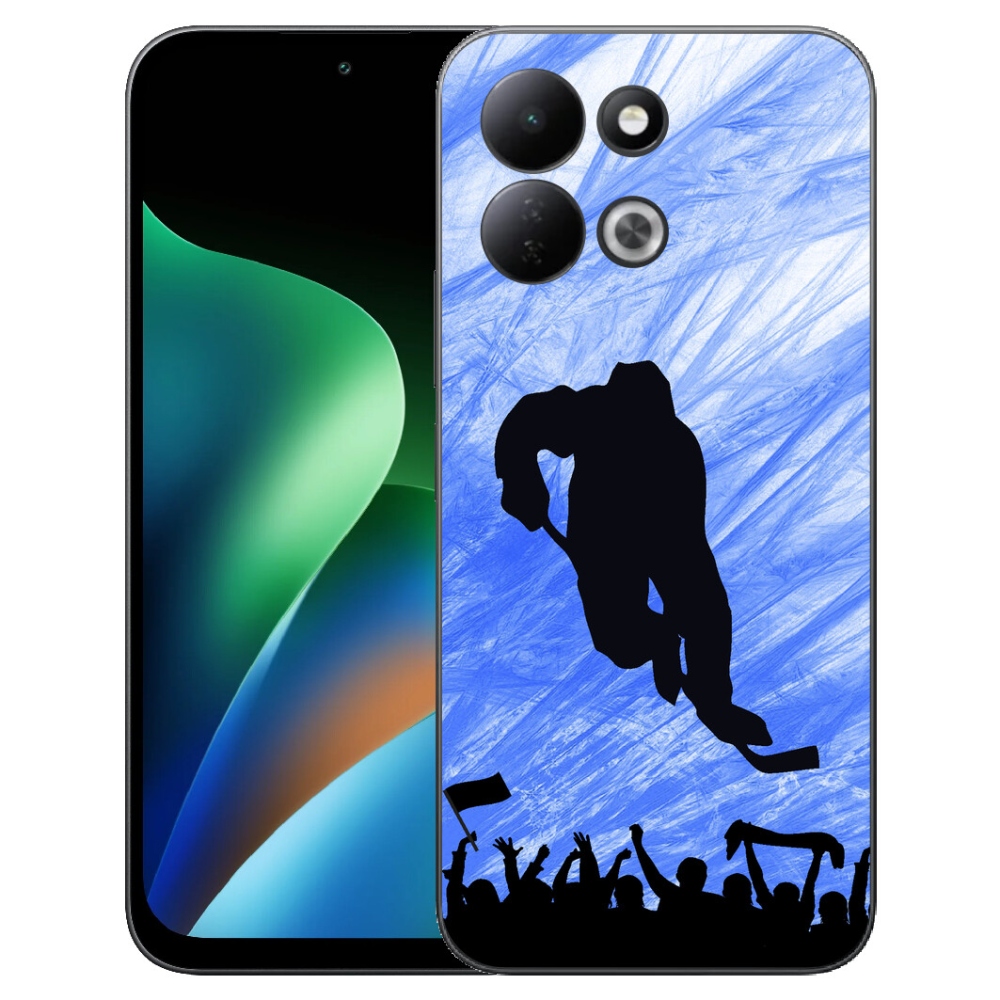 Gélový kryt mmCase na Xiaomi Redmi 17 4G/5G - hokejový hráč