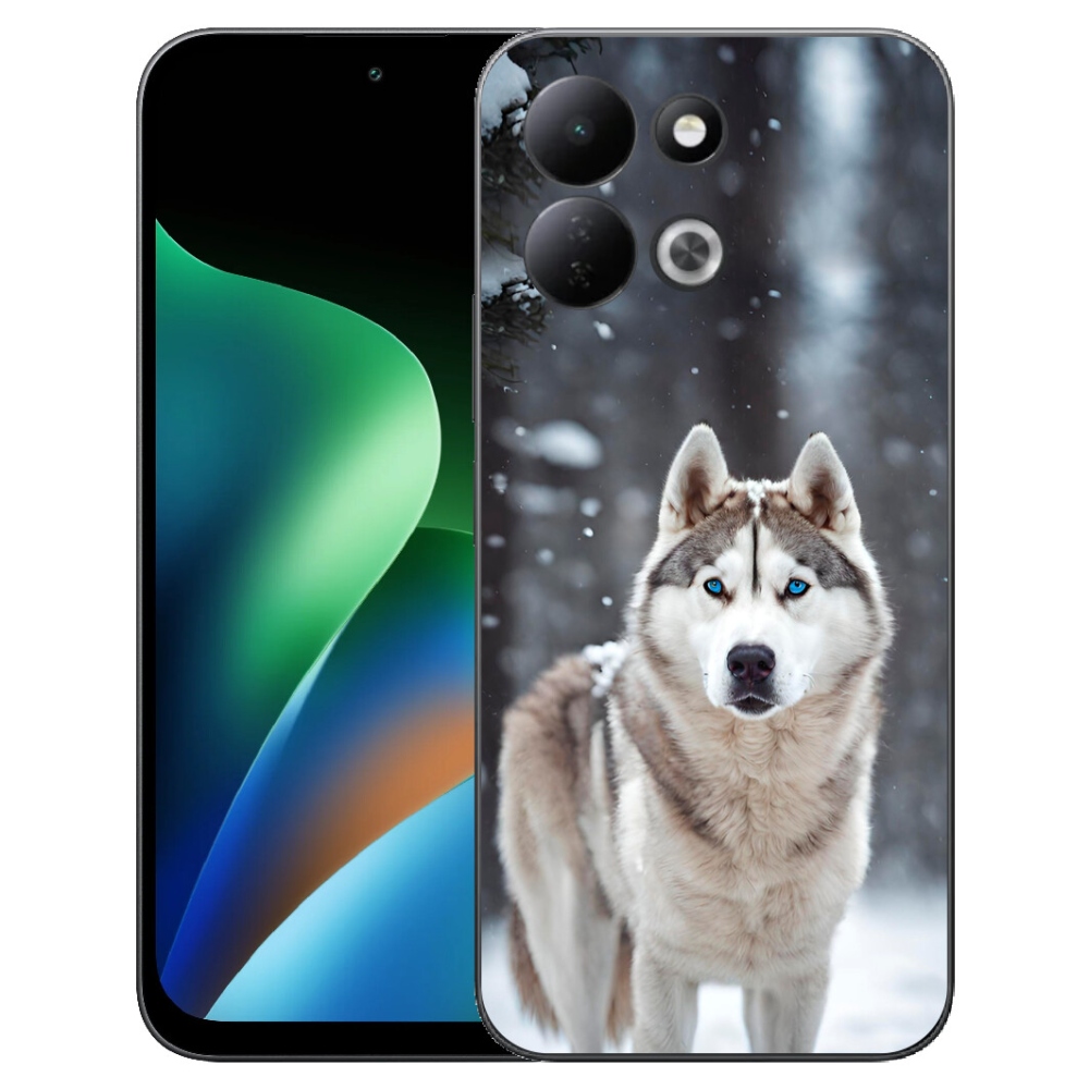 Gélový kryt mmCase na Xiaomi Redmi 17 4G/5G - husky 2