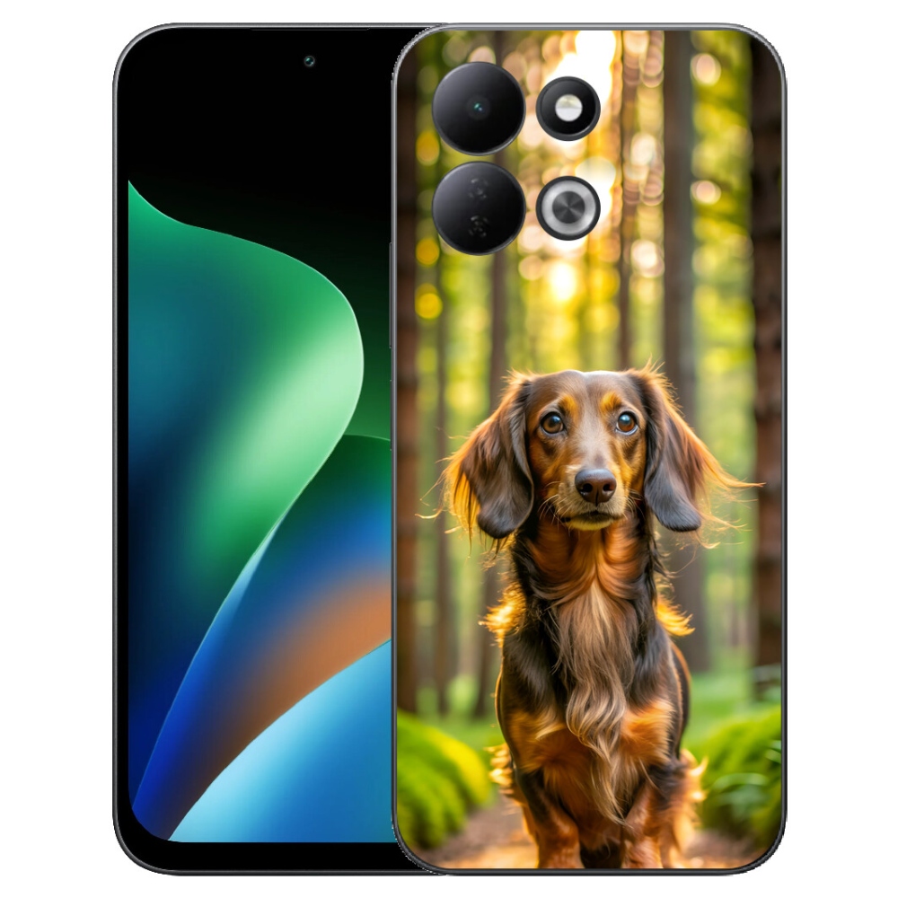 Gélový kryt mmCase na Xiaomi Redmi 17 4G/5G - jazvečík 4
