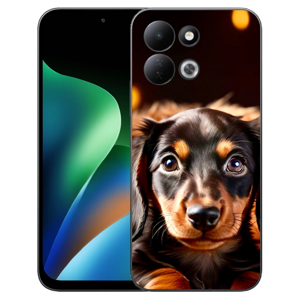 Gélový kryt mmCase na Xiaomi Redmi 17 4G/5G - jazvečík