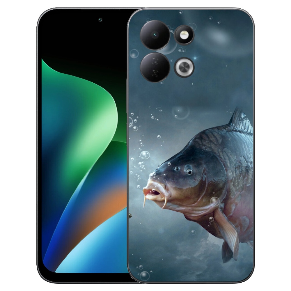 Gélový kryt mmCase na Xiaomi Redmi 17 4G/5G - kapor a bublinky