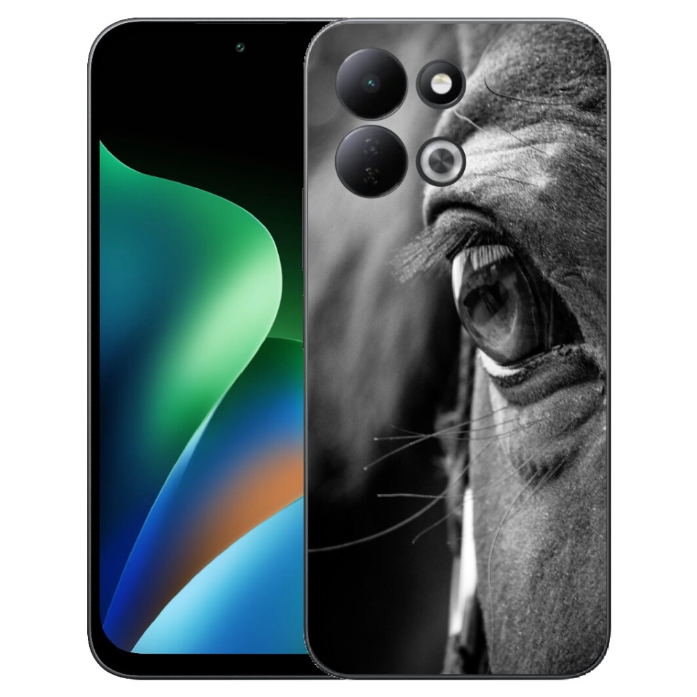 Gélový kryt mmCase na Xiaomi Redmi 17 4G/5G - konský pohľad