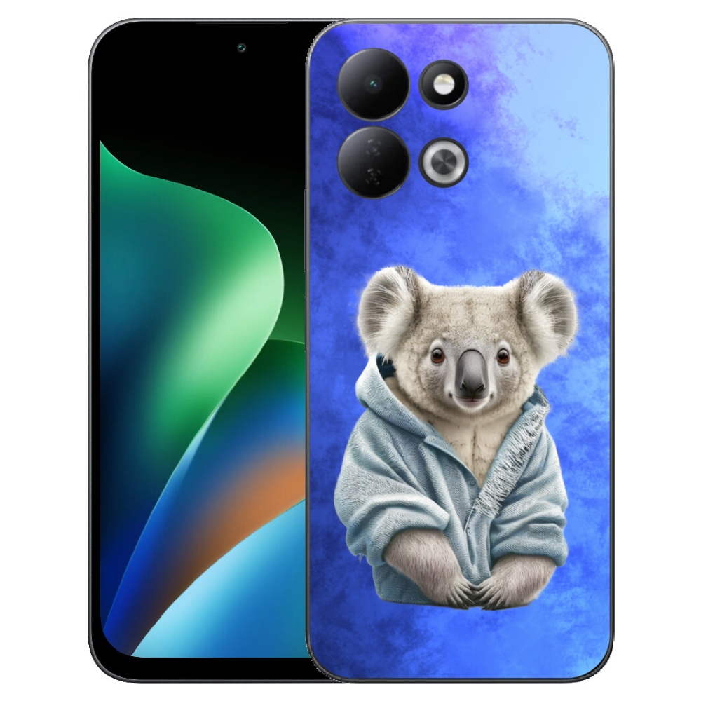 Gélový kryt mmCase na Xiaomi Redmi 17 4G/5G - koala vo svetri