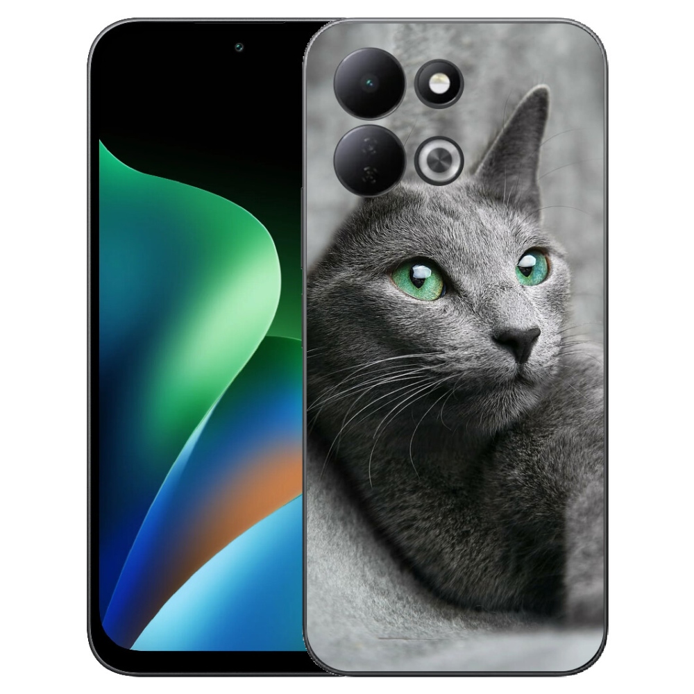 Gélový kryt mmCase na Xiaomi Redmi 17 4G/5G - mačka 2