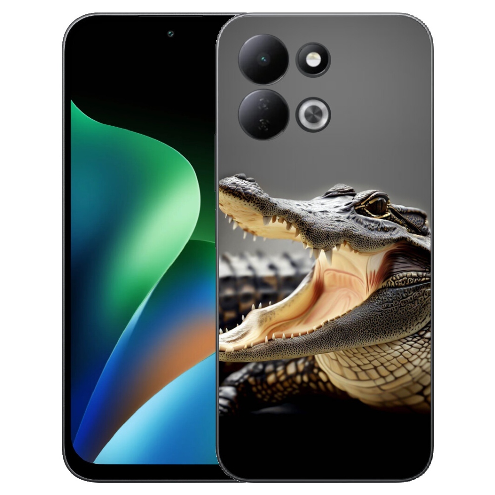 Gélový kryt mmCase na Xiaomi Redmi 17 4G/5G - krokodíl