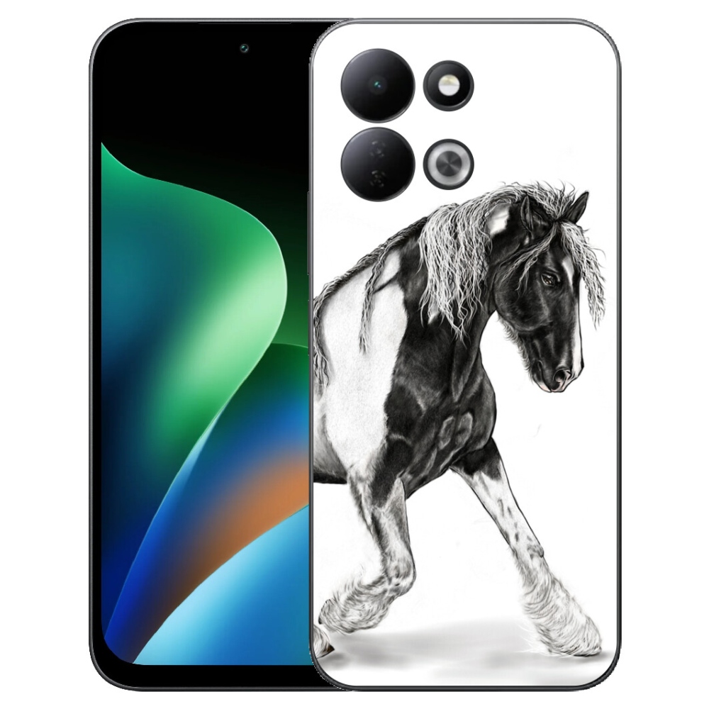 Gélový kryt mmCase na Xiaomi Redmi 17 4G/5G - kôň