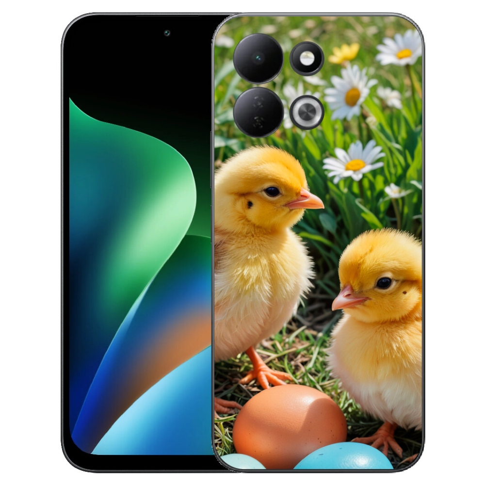Gélový kryt mmCase na Xiaomi Redmi 17 4G/5G - kuriatka