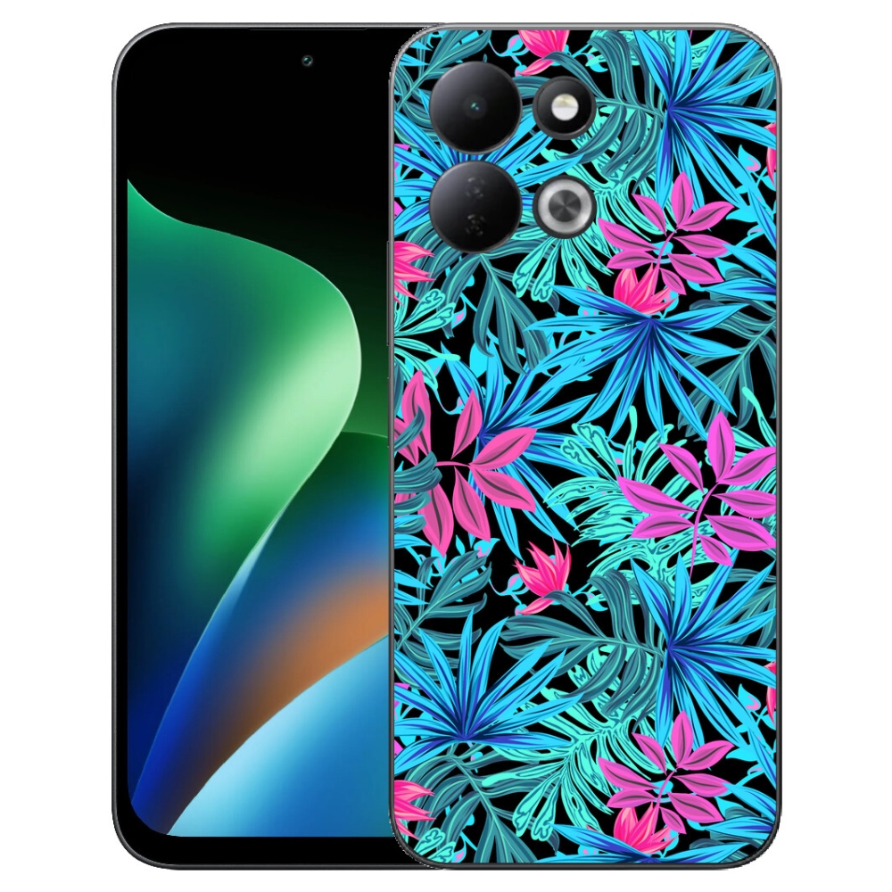 Gélový kryt mmCase na Xiaomi Redmi 17 4G/5G - kvety 3