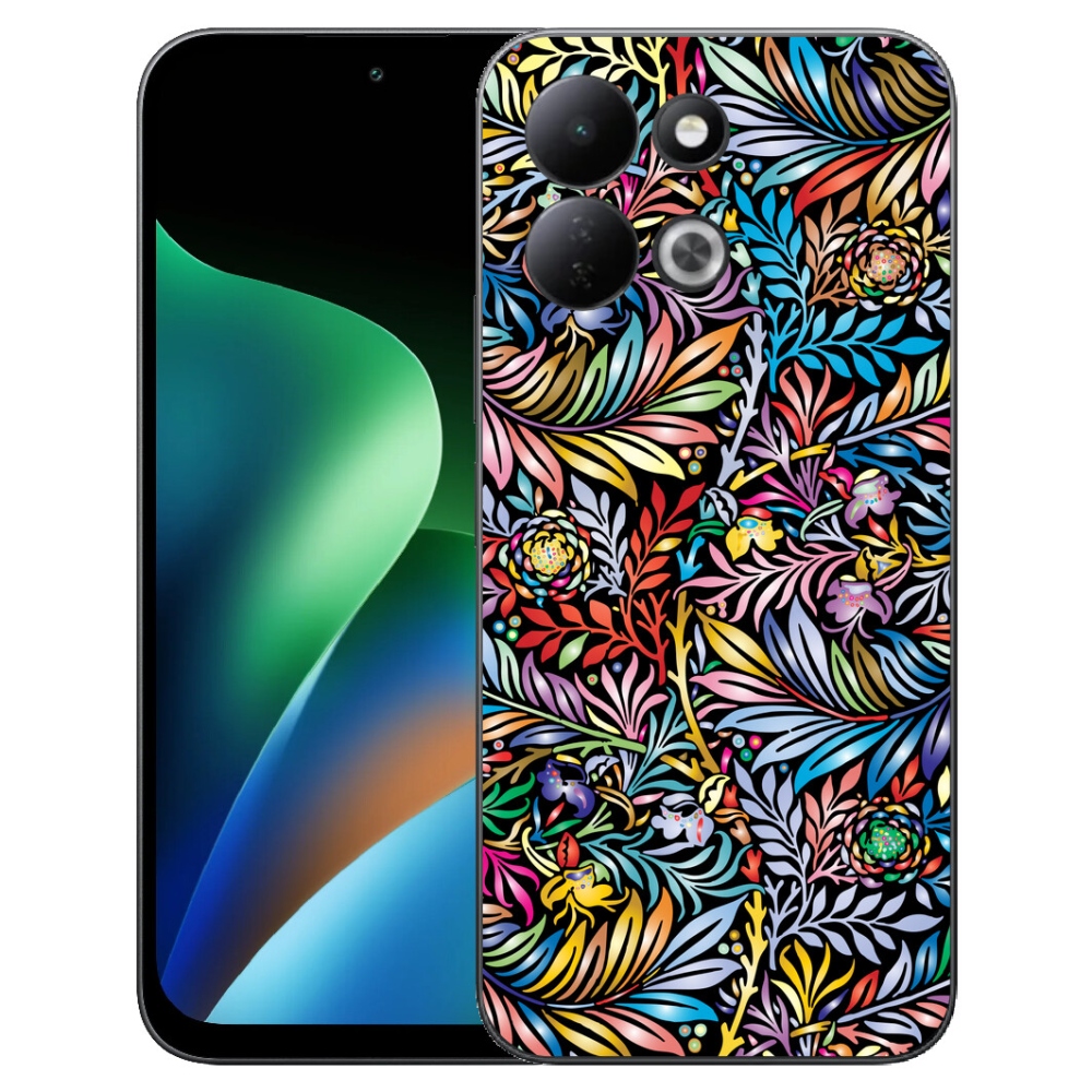 Gélový kryt mmCase na Xiaomi Redmi 17 4G/5G - kvety 5