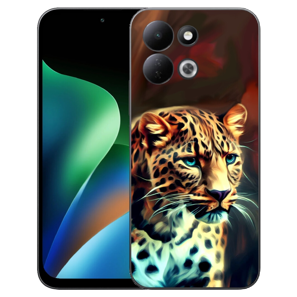 Gélový kryt mmCase na Xiaomi Redmi 17 4G/5G - leopard