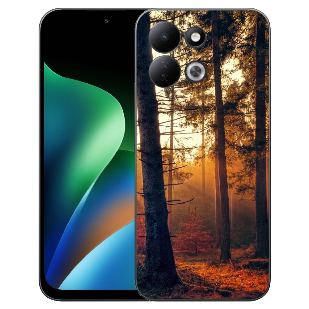 Gélový kryt mmCase na Xiaomi Redmi 17 4G/5G - les