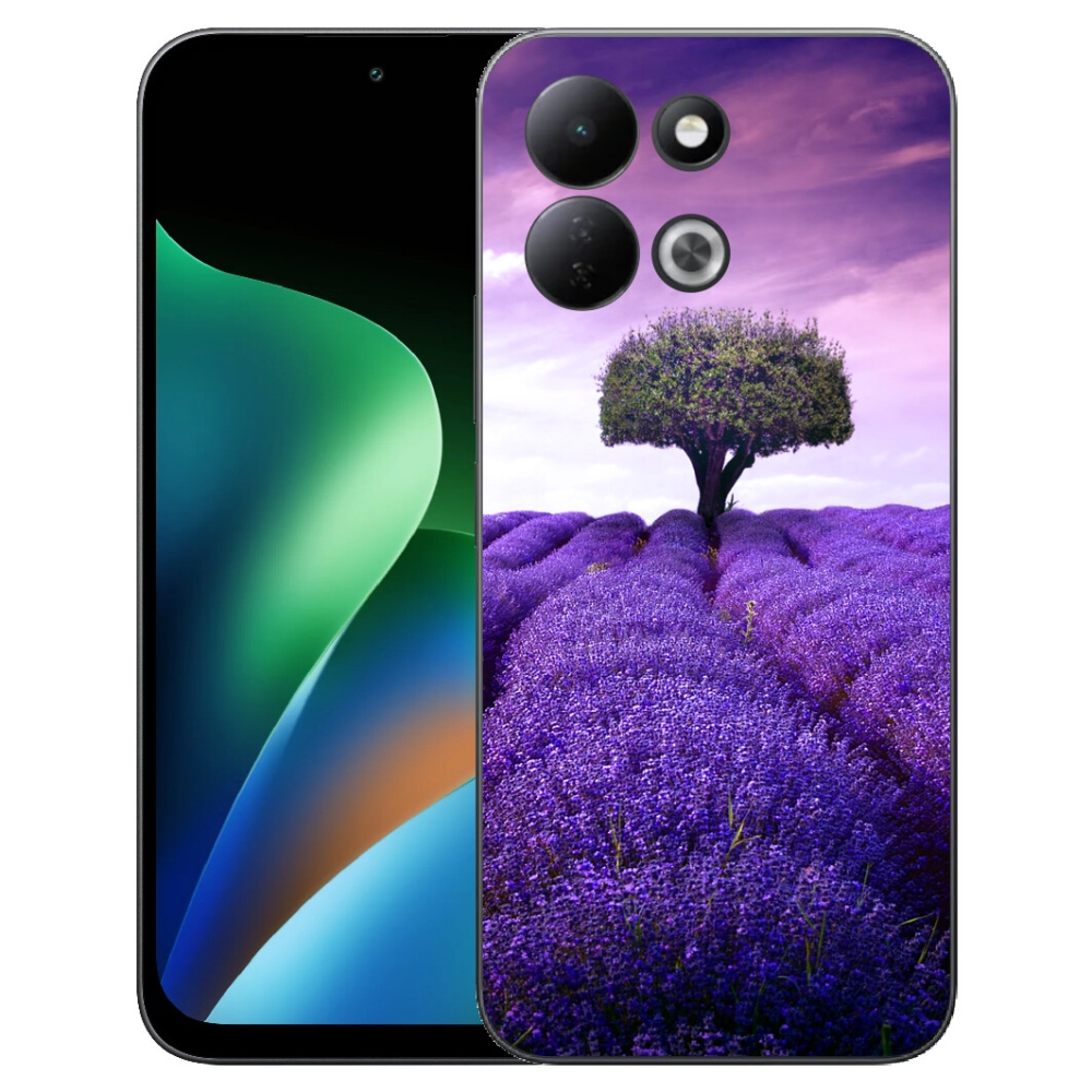 Gélový kryt mmCase na Xiaomi Redmi 17 4G/5G - levanduľová lúka