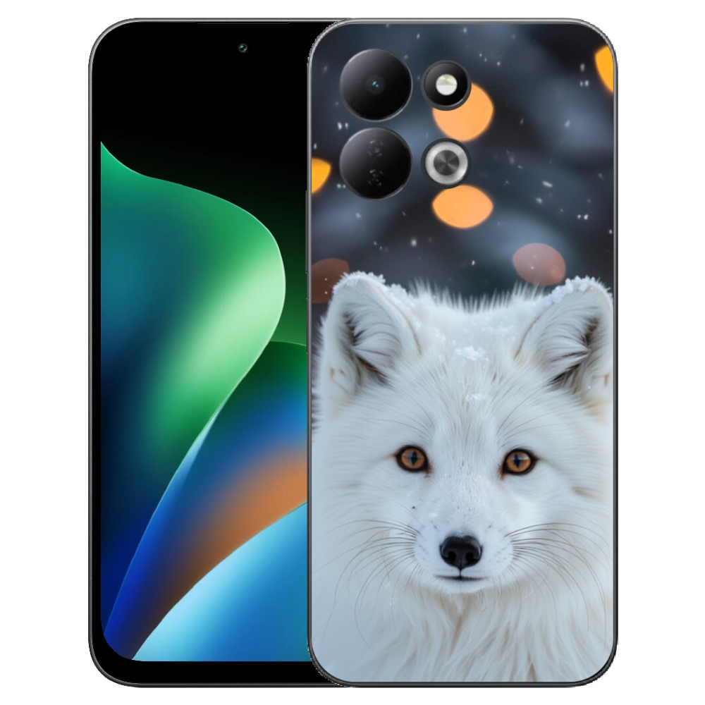 Gélový kryt mmCase na Xiaomi Redmi 17 4G/5G - líška polárna