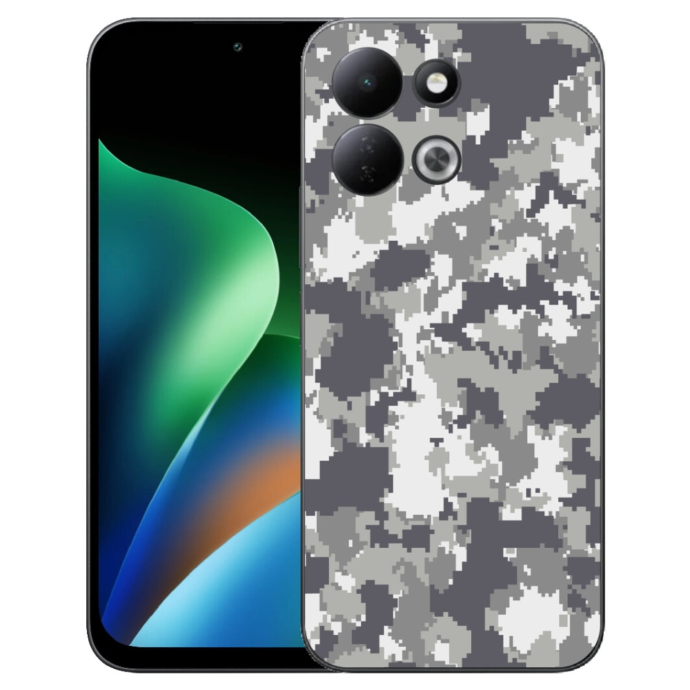 Gélový kryt mmCase na Xiaomi Redmi 17 4G/5G - maskáčový vzor 2