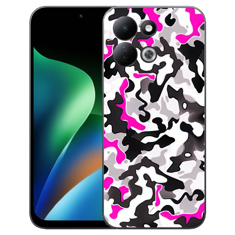 Gélový kryt mmCase na Xiaomi Redmi 17 4G/5G - maskáčový vzor 5
