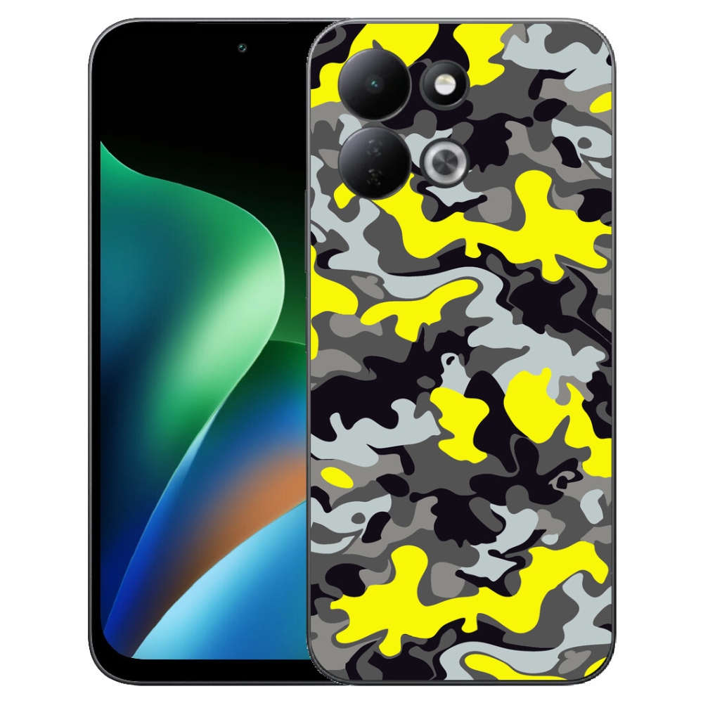 Gélový kryt mmCase na Xiaomi Redmi 17 4G/5G - maskáčový vzor 6