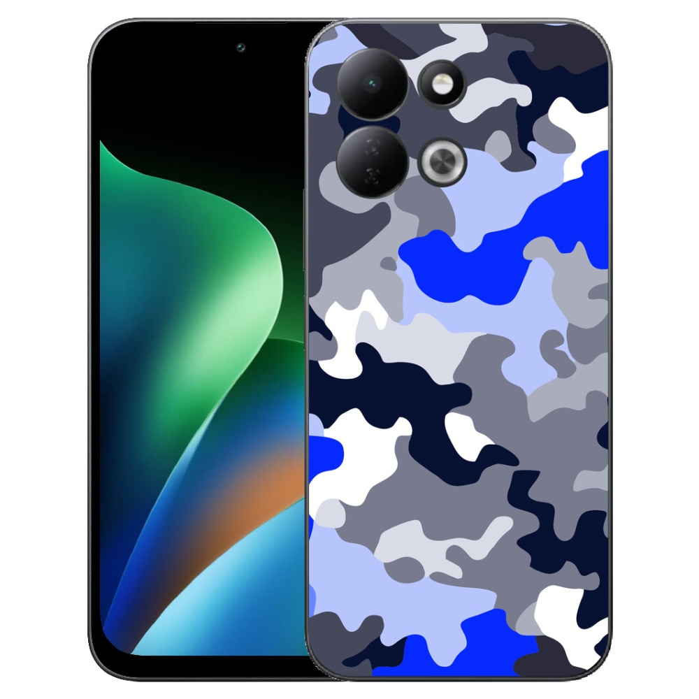 Gélový kryt mmCase na Xiaomi Redmi 17 4G/5G - maskáčový vzor 8