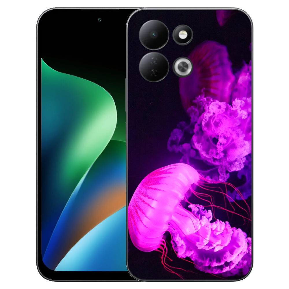 Gélový kryt mmCase na Xiaomi Redmi 17 4G/5G - medúza 1