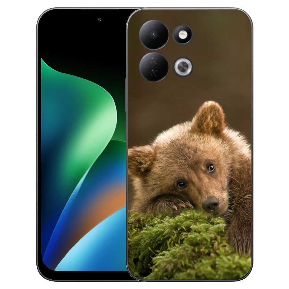 Gélový kryt mmCase na Xiaomi Redmi 17 4G/5G - medveď