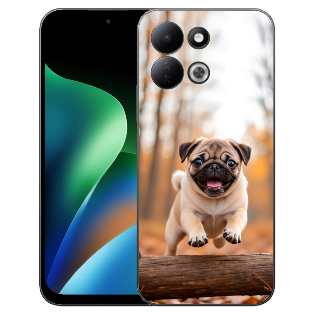 Gélový kryt mmCase na Xiaomi Redmi 17 4G/5G - mops 2