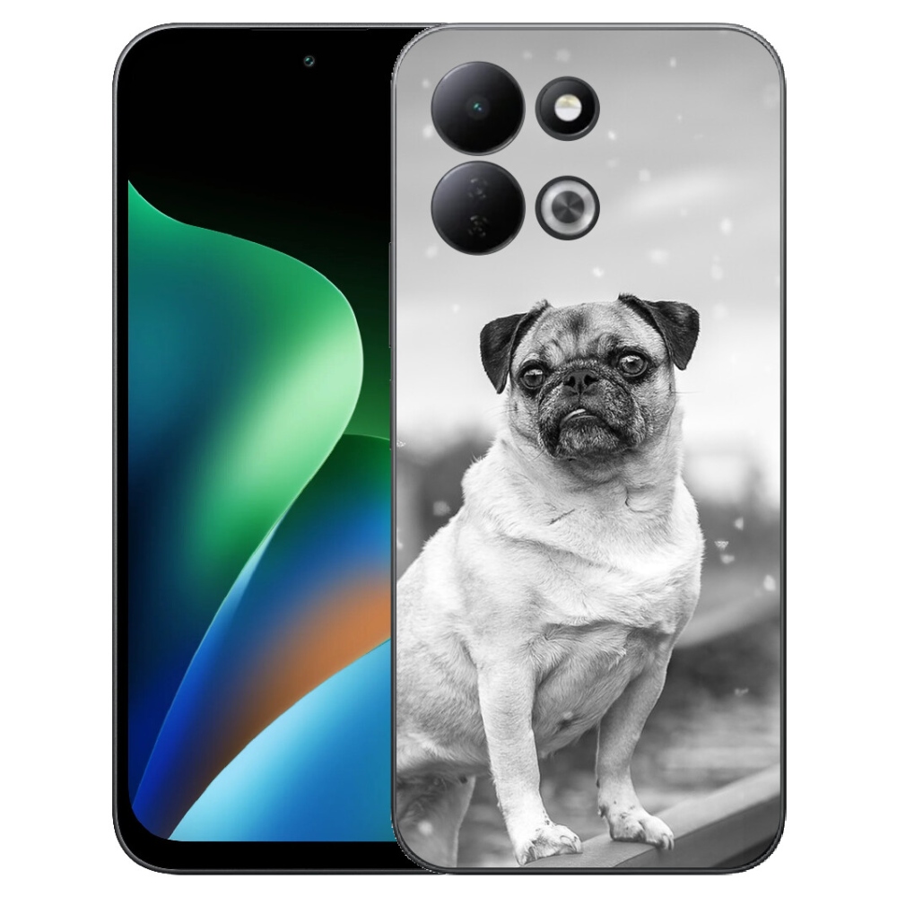 Gélový kryt mmCase na Xiaomi Redmi 17 4G/5G - mops
