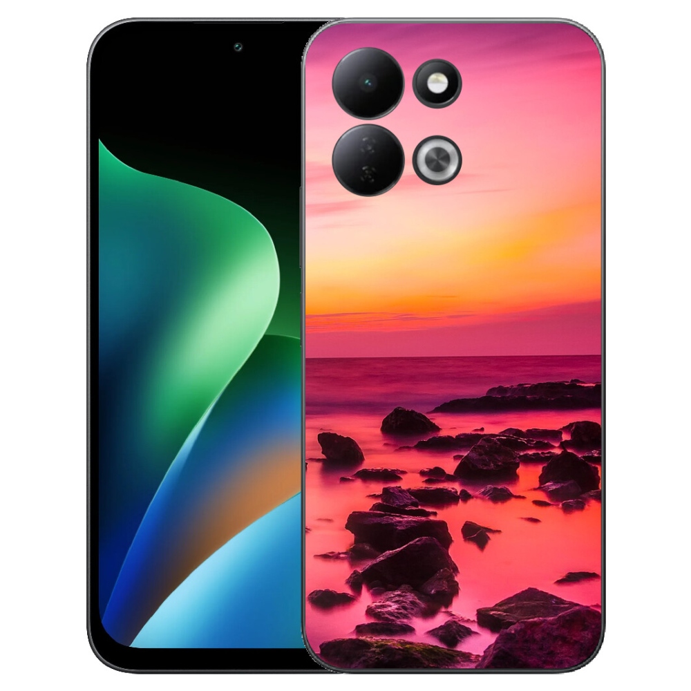 Gélový kryt mmCase na Xiaomi Redmi 17 4G/5G - more a žiara