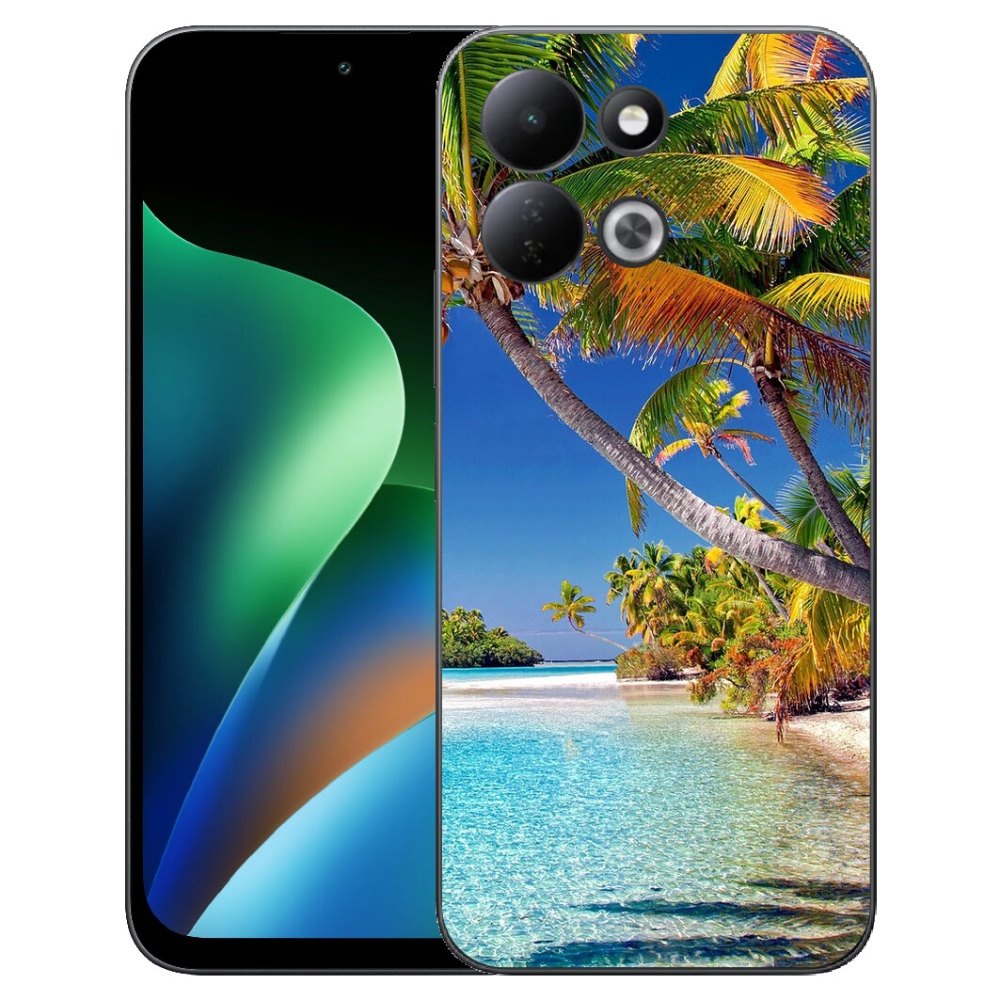 Gélový kryt mmCase na Xiaomi Redmi 17 4G/5G - morská pláž